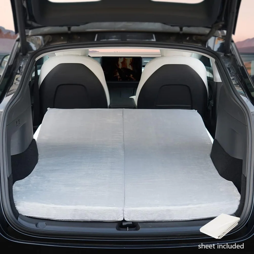 Camping Mattress with Memory Foam for Tesla Model Y/ Model 3